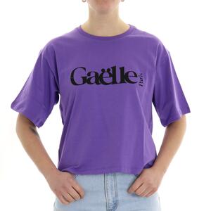 T-SHIRT SCHIENA SCOPERTA GAELLE VIOLA